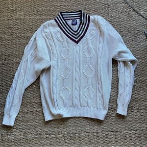 Vintage gap cable knit sweater